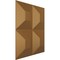 Ekena Millwork 19 5/8in. W x 19 5/8in. H Foster EnduraWall Decorative 3D Wall Panel Covers 2.67 Sq. Ft. WP20X20FOBGL - alternate 4